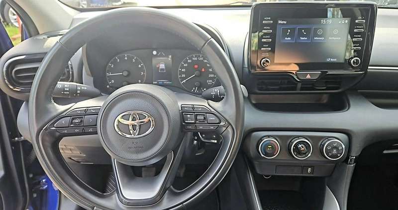 Toyota Yaris cena 66900 przebieg: 59265, rok produkcji 2020 z Kąty Wrocławskie małe 352